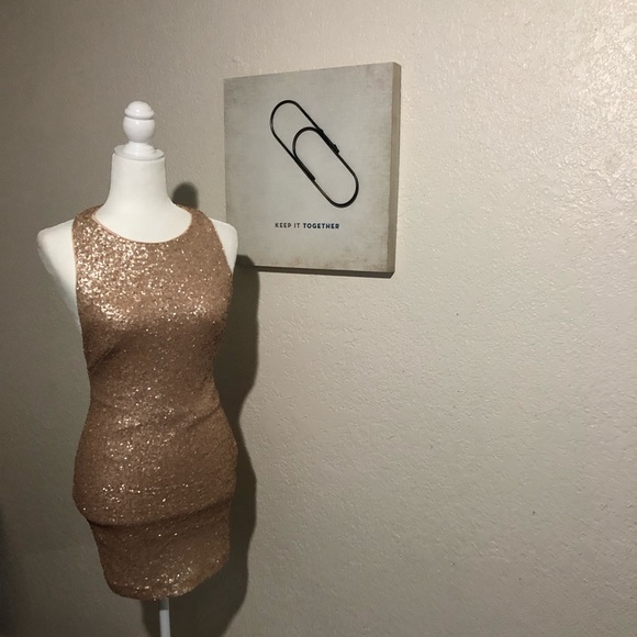 Lush Sequin  Dress - Picture 3 of 4